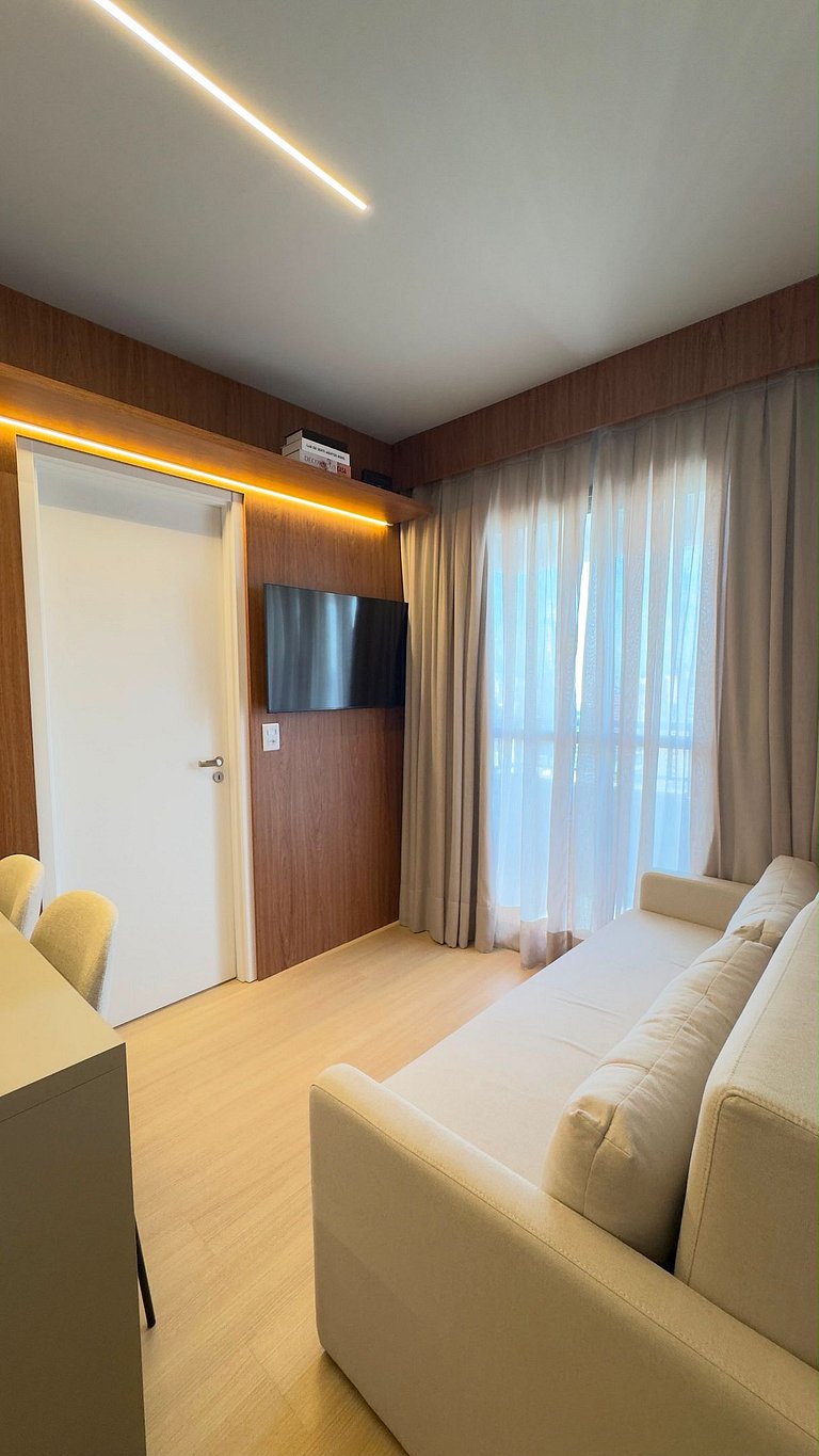 Apto 2 Quartos Completo | Vila Nova Conceição