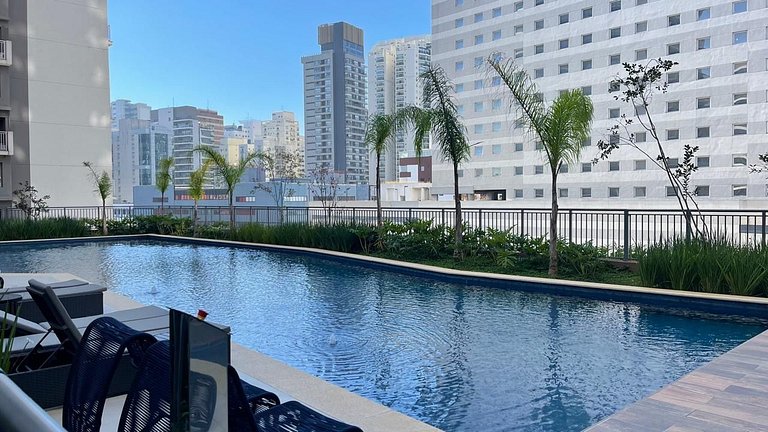 Apto 2 Quartos Completo | Vila Nova Conceição