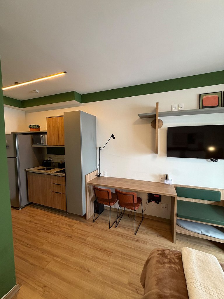 Studio aconchegante proximo do metrô Butantã | USP