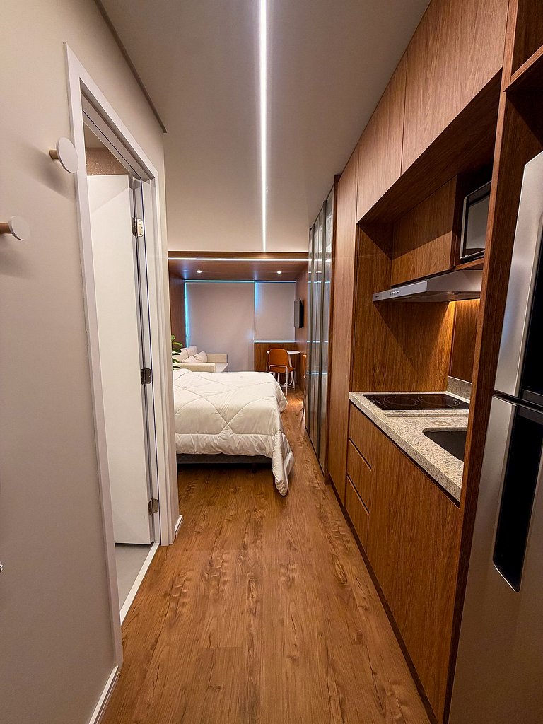 Studio Premium com Vaga e Vista perto da Paulista