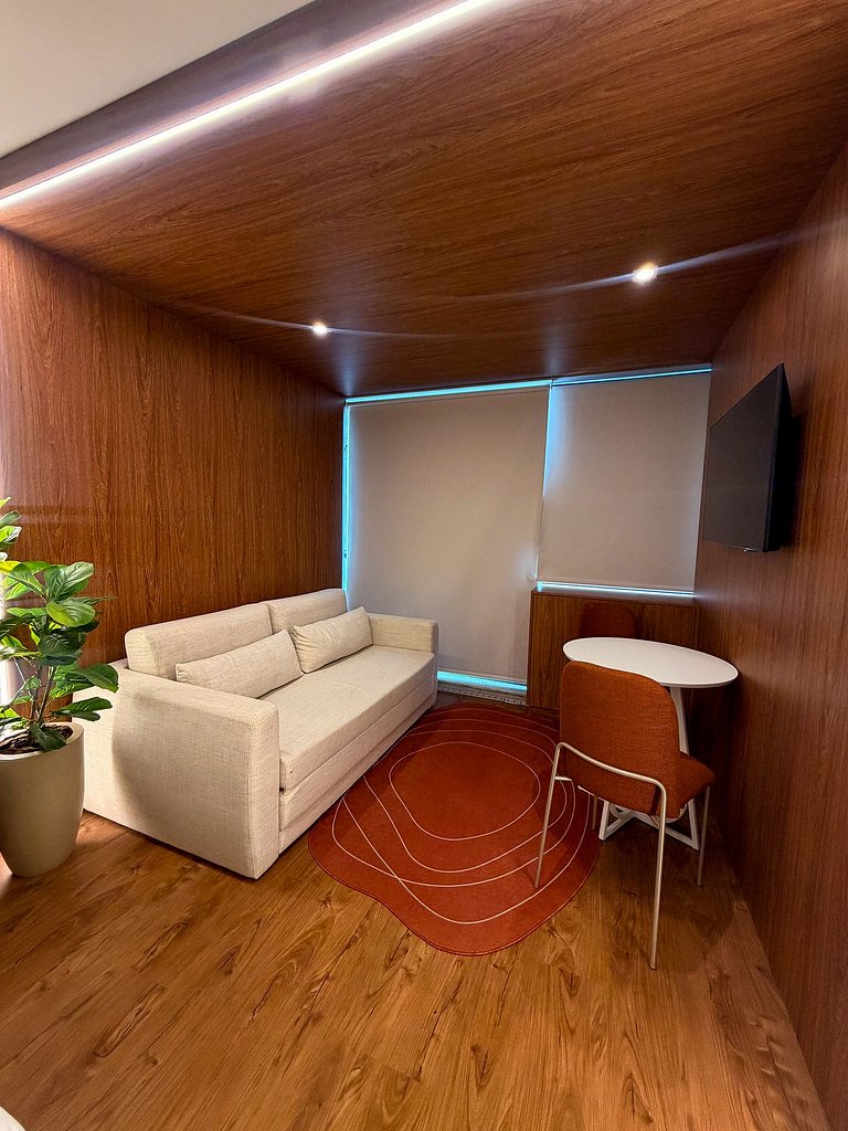 Studio Premium com Vaga e Vista perto da Paulista