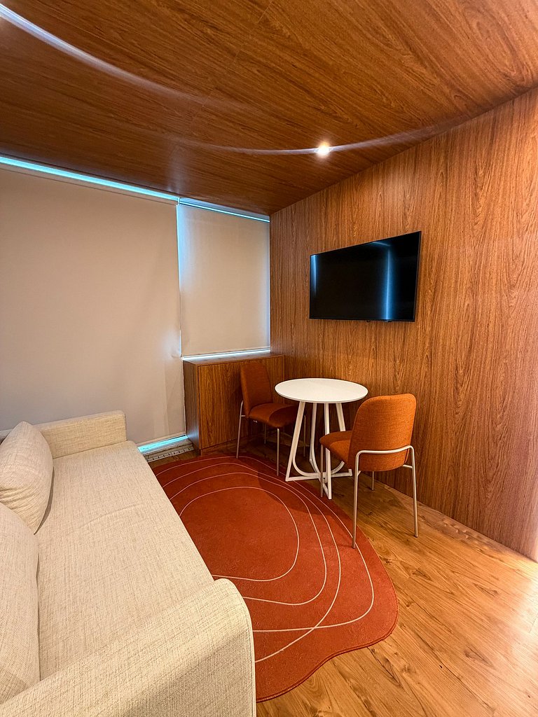Studio Premium com Vaga e Vista perto da Paulista