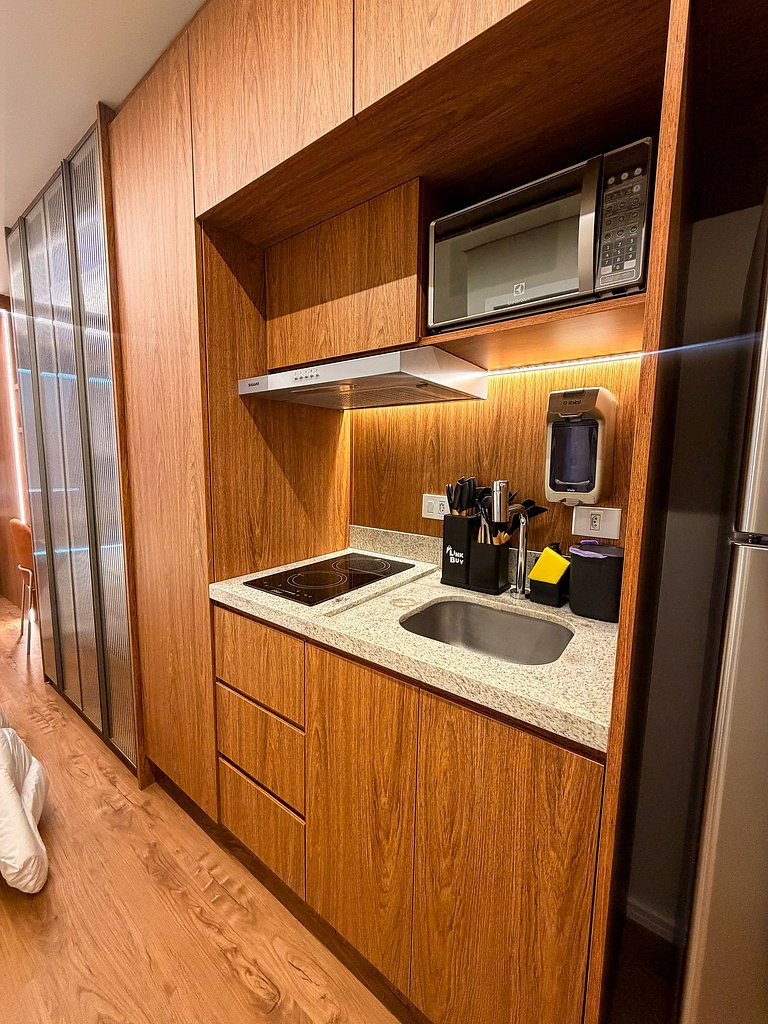 Studio Premium com Vaga e Vista perto da Paulista