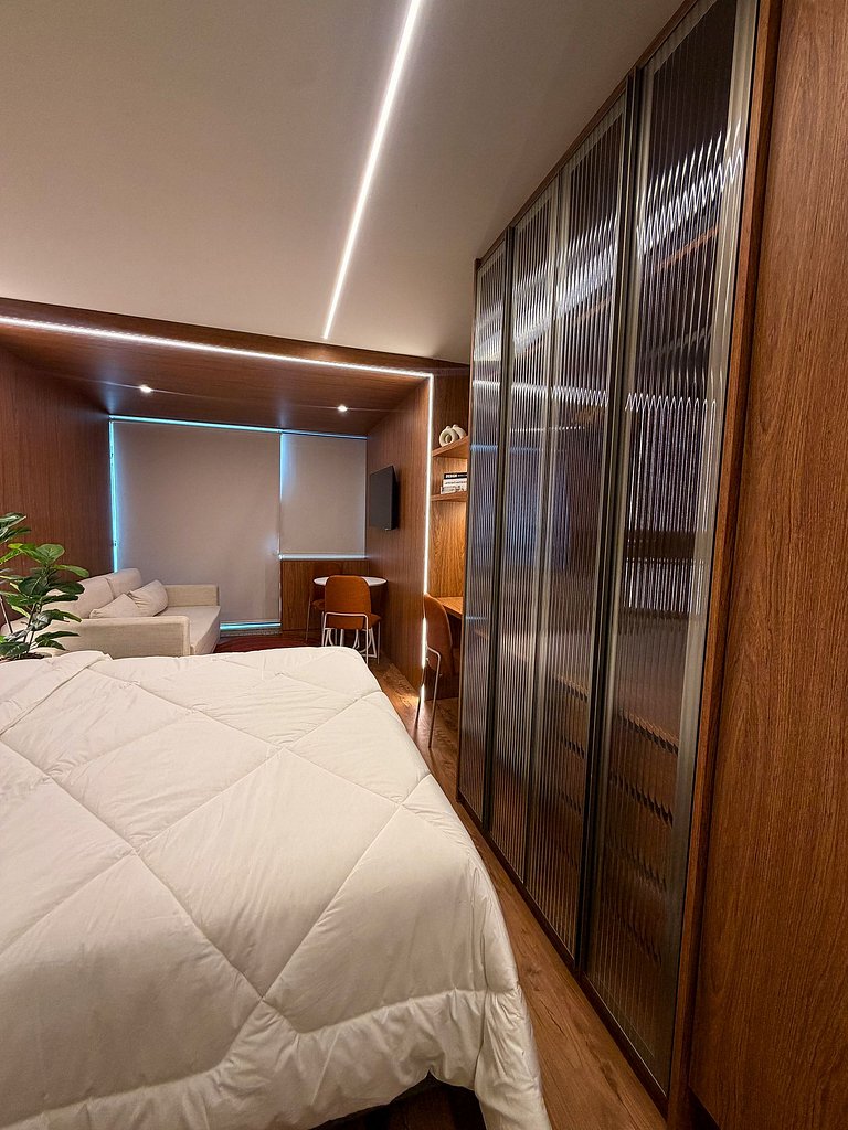 Studio Premium com Vaga e Vista perto da Paulista