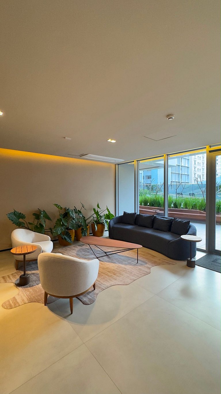 Studio Premium com Vaga e Vista perto da Paulista