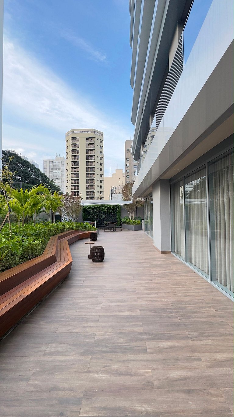Studio Premium com Vaga e Vista perto da Paulista